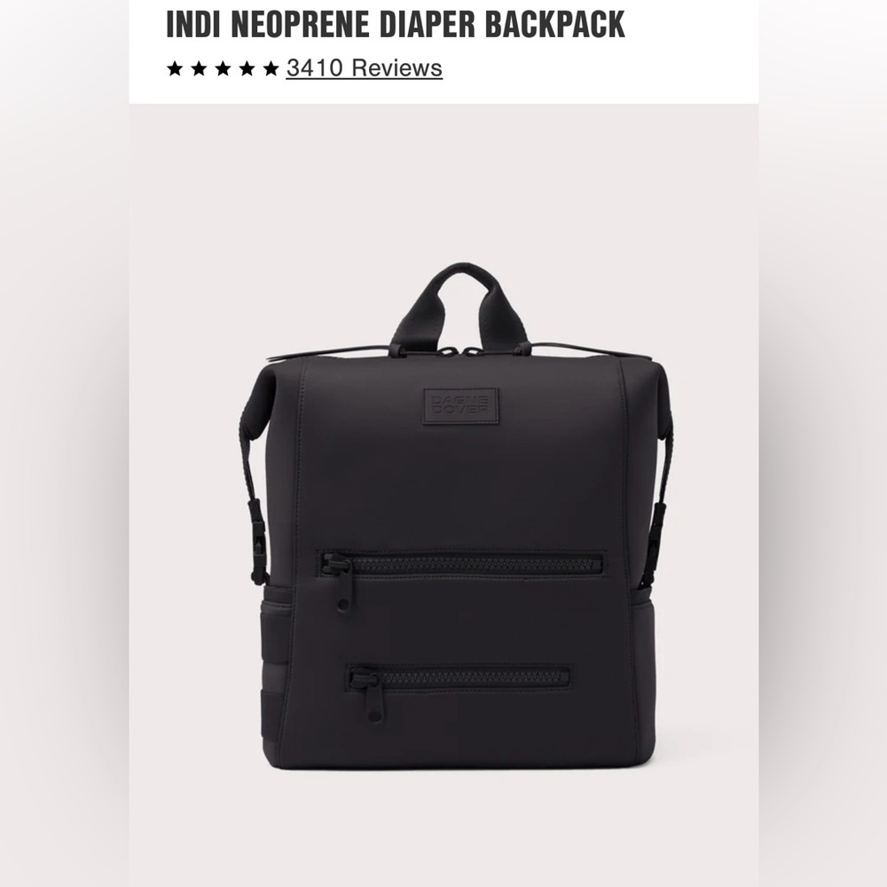 Dagne Dover Indi Neoprene Backpack (can be used as Diaper Bag)